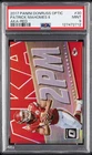 2017 PANINI DONRUSS OPTIC AKA RED #30 PATRICK MAHOMES II 90/99 PSA 9