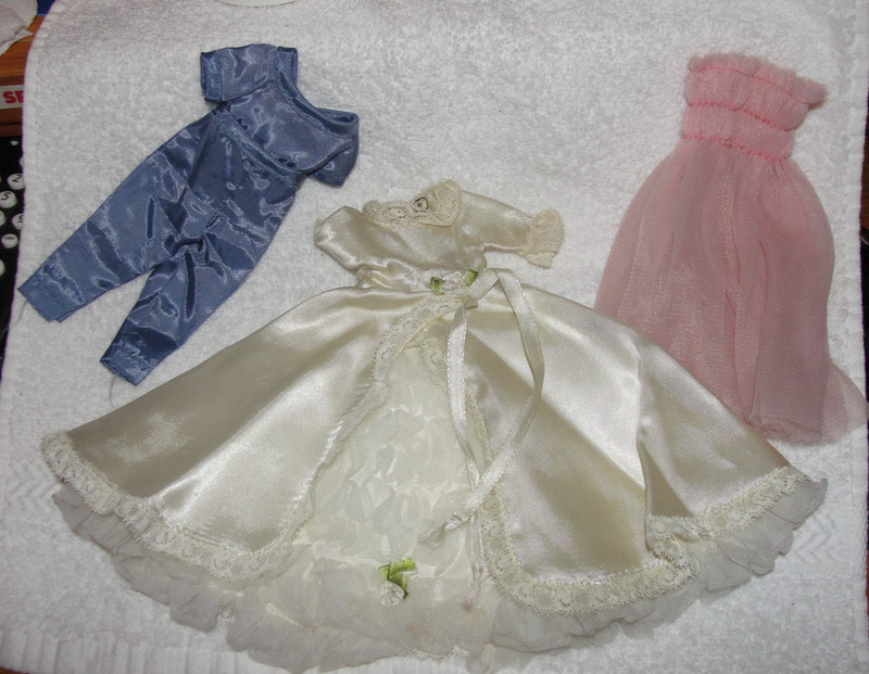 VINTAGE 8" TINY BETSY MCCALL DOLL OUTFIT CLOTHES LOT #2 GC