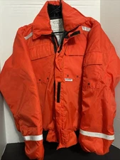 Mens STEARNS 29-73 Small Floatation Jacket TYPE III PFD, Coast Guard Men’s Large