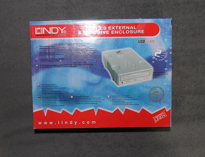 LINDY External 5.2'' Drive Enclosure USB 2.0