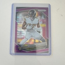 Panini Prizm Rashid Shaheed New Orleans Saints Purple Prizm #194 Football 2025