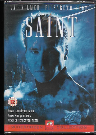 THE SAINT GENUINE R2 DVD VAL KILMER ELISABETH SHUE NEW/SEALED