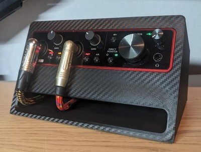Focusrite Scarlett 1. 2. 3. 4. Gen Audio Interface Desktop Ständer Halter