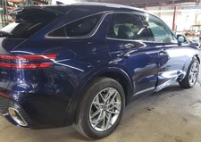 24 25 GV70 Right Bare Metal Quarter Panel Body Cut; Capri Blue NRB