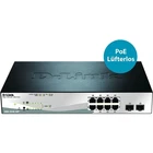 D-LINK SYSTEMS DGS-1210-10P 1210 Series Smart Managed 8 Port Gigabit Poe Switch