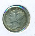 1927-S MERCURY DIME