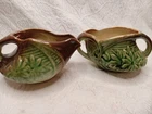 Vintage McCoy Daisy Pattern Sugar and Creamer Pottery Set. 1940’s