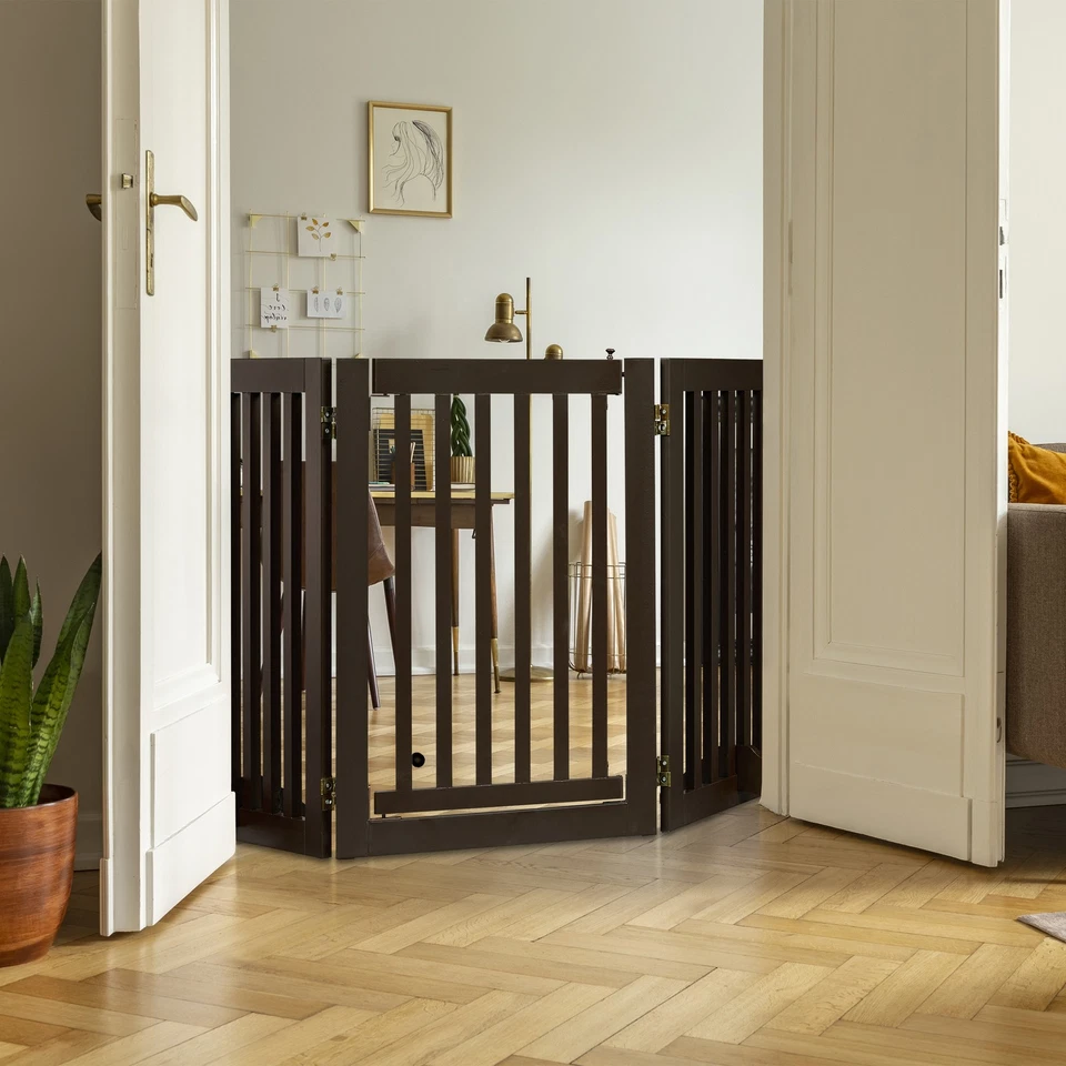 Absperrgitter Treppenschutzgitter Hundeabsperrgitter Hundegitter Türgitter Hunde - Bild 2 von 4