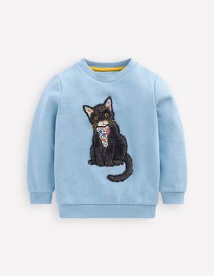 NWT Mini Boden Appliqué Sweatshirt