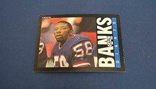 1985 Topps Football Carl Banks Rookie Card #111 Set Break EX+. rookie card picture