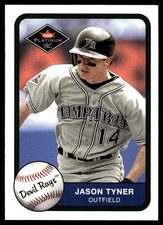 Jason Tyner 2001 Fleer Platinum #321 Devil Rays MLB READ FREE SHIP AutographDen