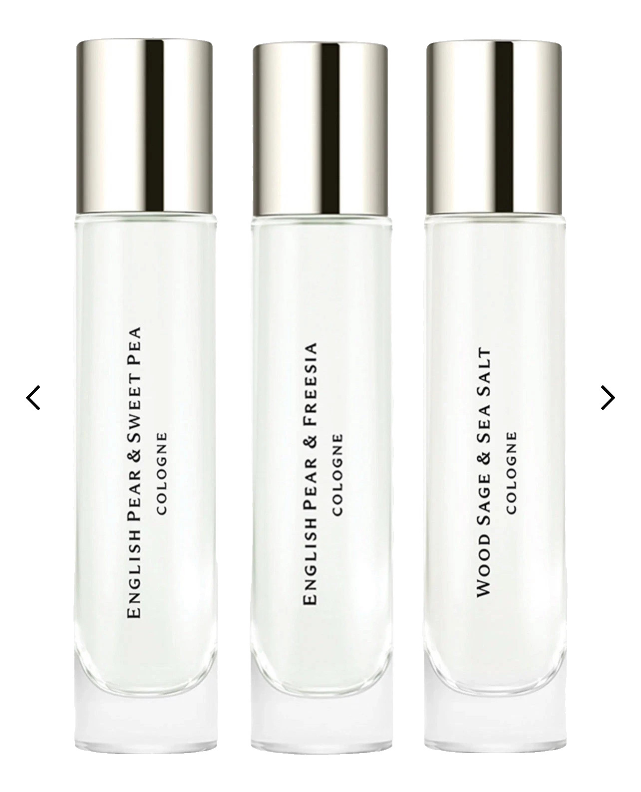 Jo Malone most loved cologne trio Floral and Woody 3 x10 ml  Spray