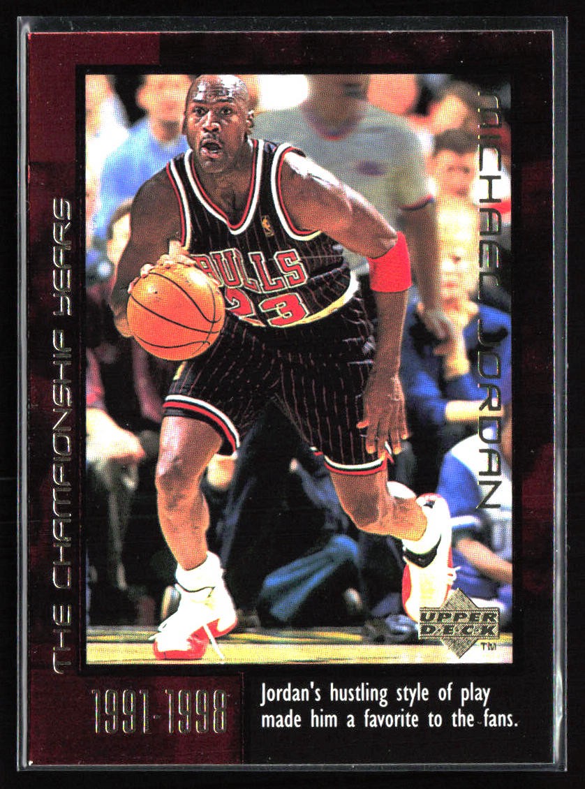 1999 Upper Deck Michael Jordan Career Collection #45 Michael Jordan