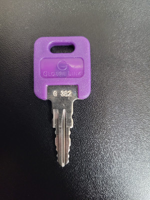 Pre-Cut  Global Link Key G#382