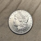 1878-P 8TF $1 MORGAN SILVER DOLLAR 8 TAIL FEATHERS GEM BU PJ
