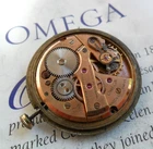 Vintage Men's Omega 17 Jewel 2 Adj. Cal. 520 Swiss Watch Movement Dial 4 Parts