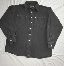 Jesse James Fleece Lined Workwear Shirt/Jacket  Large Chopper Hunting Gear
