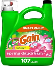 Gain Spring Daydream Liquid Laundry Detergent 154 Fl Oz Long Lasting Freshness 0.15 per gallon