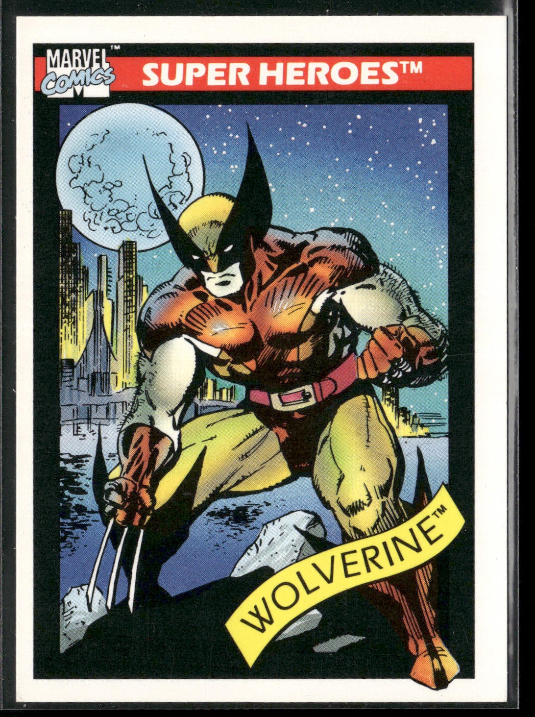 1990 Impel Marvel Universe #10 Wolverine