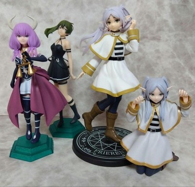 Sousou no Frieren Figurenset Frieren Aura Ubel Sammlerstück Anime Japan 4 Stück
