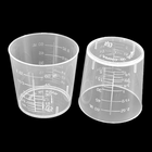 20 Pack 60ml/2oz Plastic Liquid Measuring Cups Transparent Mixing Cups...