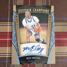 2015 Upper Deck Goodwin Champions Auto Nick Van Exel