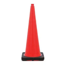 Traffic Cone, Pvc, Non-Reflective, 36 In Height, 12 Lb, Orange, Rs90055ct