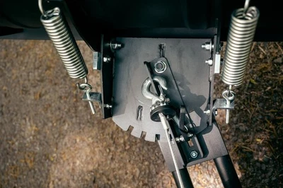 MOTORSPORTGOETZ Schneeschild für Rasentraktor 100x40 John Deere X500, X 540 R Aufsitzmäher