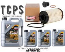 FOR AUDI Q8 60 TFSI 2020+ OEM SERVICE KIT 8L SHELL 0W30 + OEM OIL FILTER