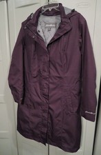 Women's Raincoat, Parka, Eddie Bauer WeatherEdge, Large, Worn Once.