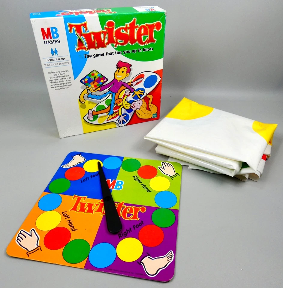 Twister Game by MB Games 1999  - (6+) - Complete - Image 2 of 4