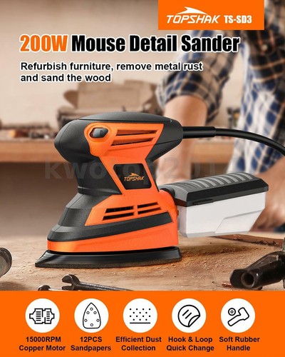 Hand Held Mouse Sanding Machine Small 