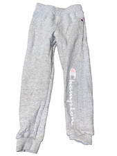 Champion Authentic Sweatpants Kids Small Size 6 Gray QUALITY