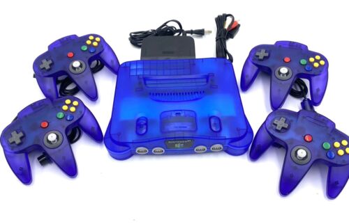 Consola Nintendo 64 N64 Varios Colores Sin Región + Controladores + Paquete de Cables - Imagen 2 de 17
