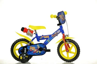 12 Zoll Kinderfahrrad Fireman Sam Original Lizenz Fahrrad Feuerwehr-Mann