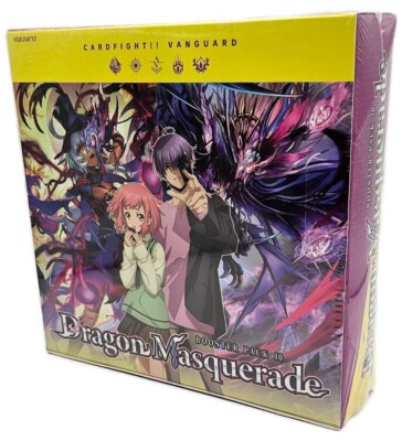 Cardfight! Vanguard 10 Dragon Masquerade Factory Sealed 16 Pack Booster Box  | eBay