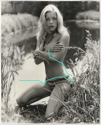 25x20cm Vintage Archive Photo David James Rome 1973 Leena Skoog Photo A
