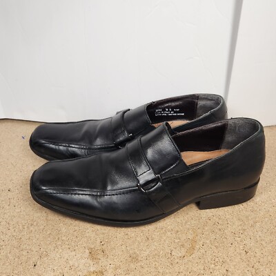Bostonian Black Leather Slip-On Loafers size 13 Bostonian Dress Shoes Men main image 2