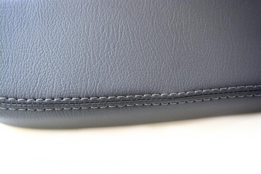 Gray Synthetic Leather Door Panel Armrest Cover For 2006 2014 Honda Ridgeline K 703959 - Foto 3