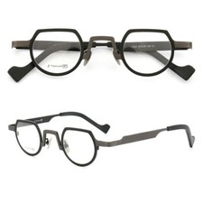 Metal Round Eyeglass Frames Vintage Retro Lightweight Glasses Men Women