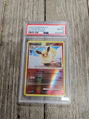 Flareon graded PSA 8 for sale on eBay