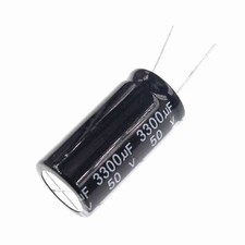 2pcs 3300uF 50V 3300MFD 18 35mm Aluminum Electrolytic Capacitor