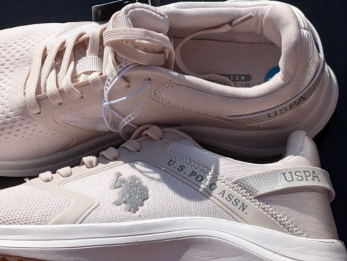 EE. UU. Polo Assn. Mujer Off White/Marfil Zapatillas Informales Reino Unido talla 7.5/US 10/EUR42 - Imagen 8 de 13