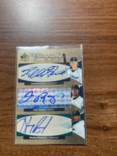 2006 SP Authentic Chirography Autograph Jose REyes Hanley Ramirez Greene (9/15)