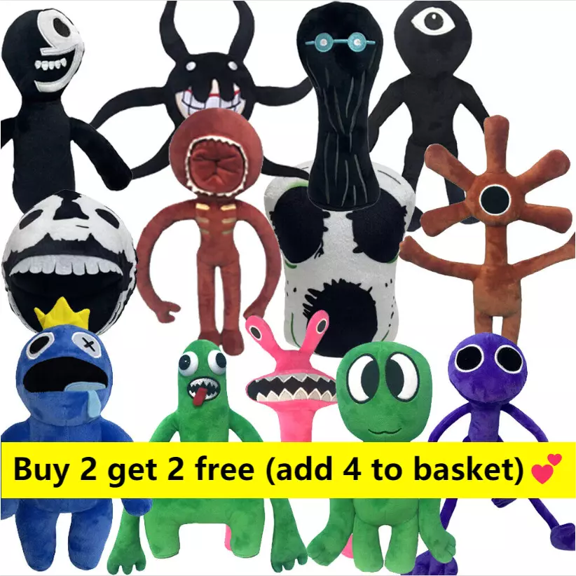 SOFT PLUSH ROBLOX Doors Rainbow Friends Robot A Must-have Gift For