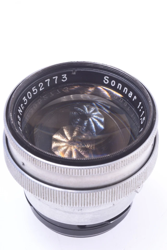 ✅ ZEISS CONTAX 50MM 1.5 SONNAR T *RARE MODEL* RANGE FINDER MOUNT LENS CAPS - Image 3 of 4