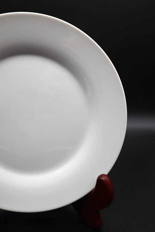 Juego de 8 Platos de Postre Ensalada Blanca Gibson Elite Regency 7 1/2" Simple Moderno Foto 3 de 4