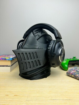 Large Elden Ring Lothric Knight Headphone Holder Or Prop 3d Printed Raw Gift 