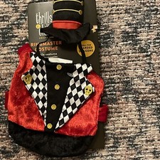 Thrills  Chills Collection Ringmaster Reptile Costume For Bearded Dragons