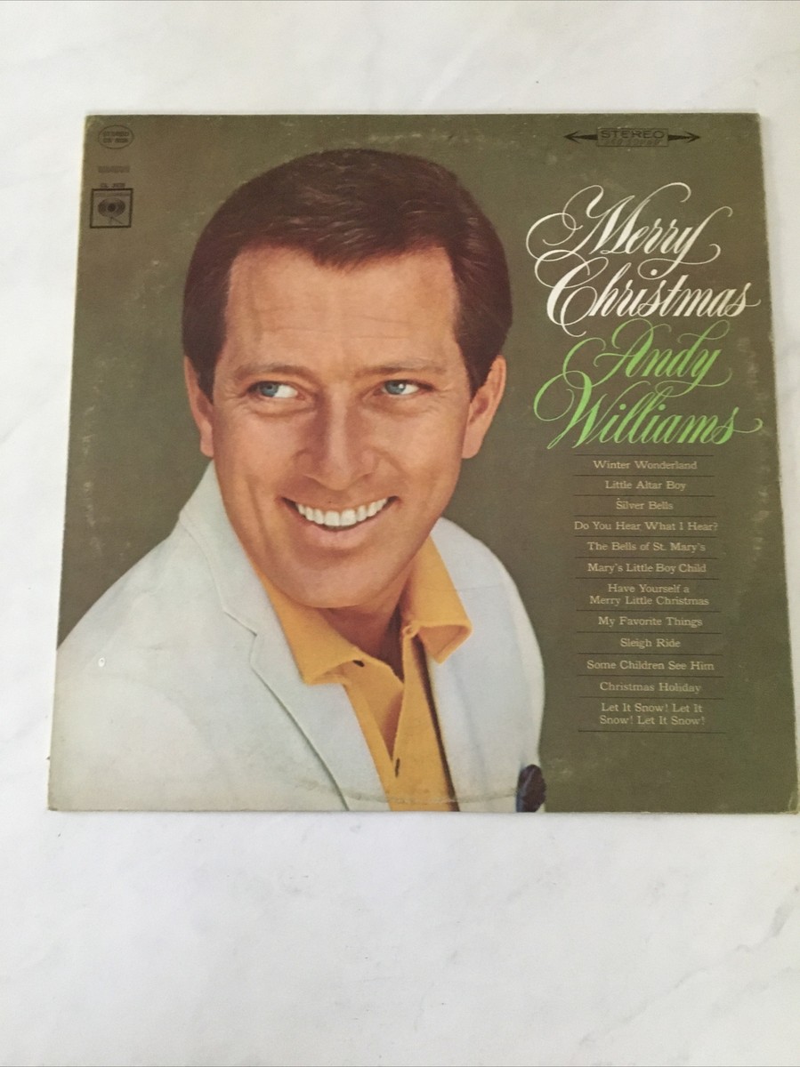 RARE* Vintage Record Album LP - Merry Christmas - Andy RARE* Vintage Record Album LP - Merry Christmas - Andy